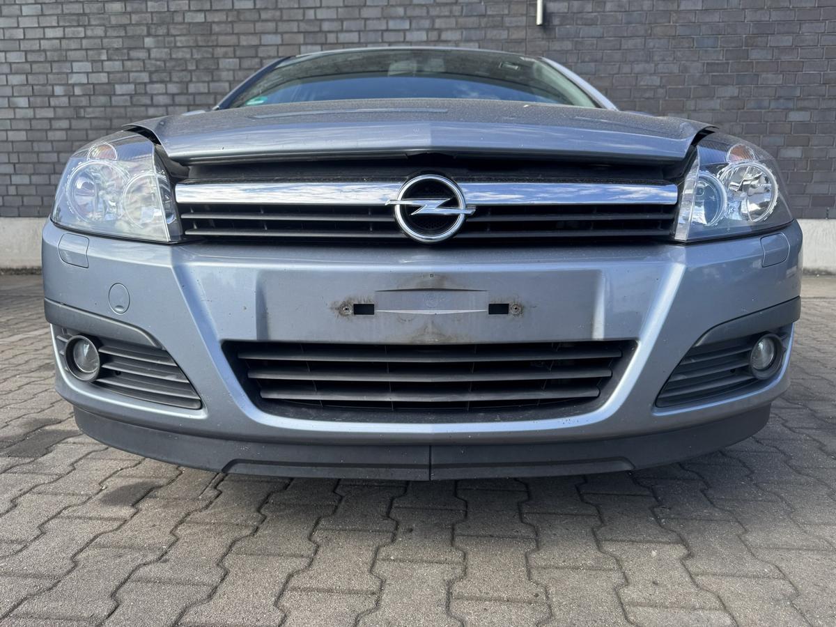 Opel Astra H original Sto&szlig;stange Stossf&auml;nger vorn Z163 Lichtsilber Bj.2006